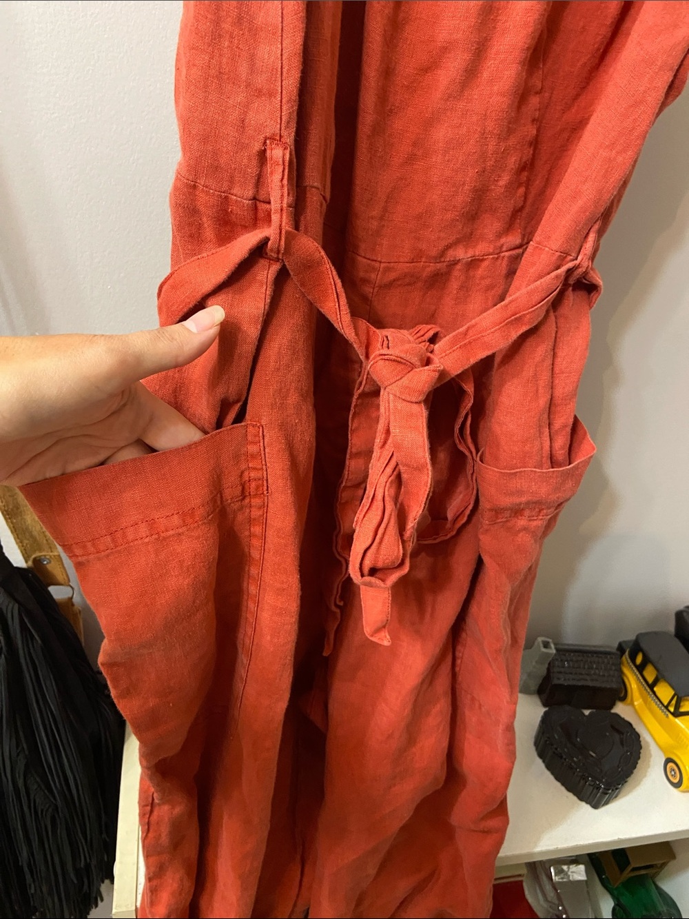 Linen Romper - Picture 3 of 5